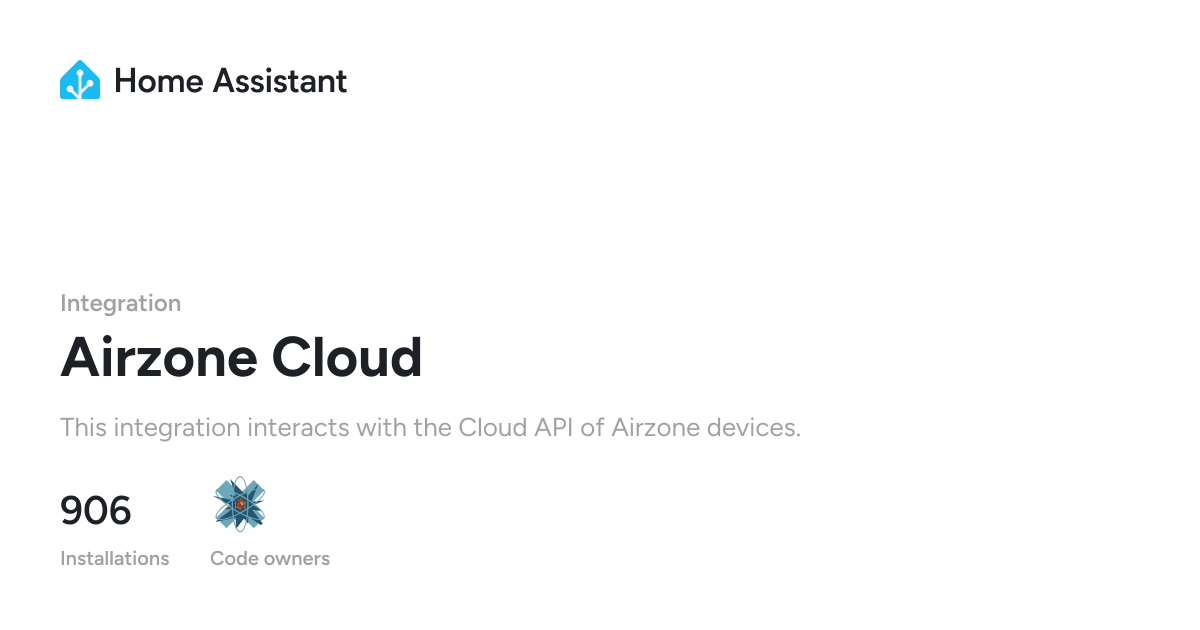 Airzone Cloud - Home Assistant