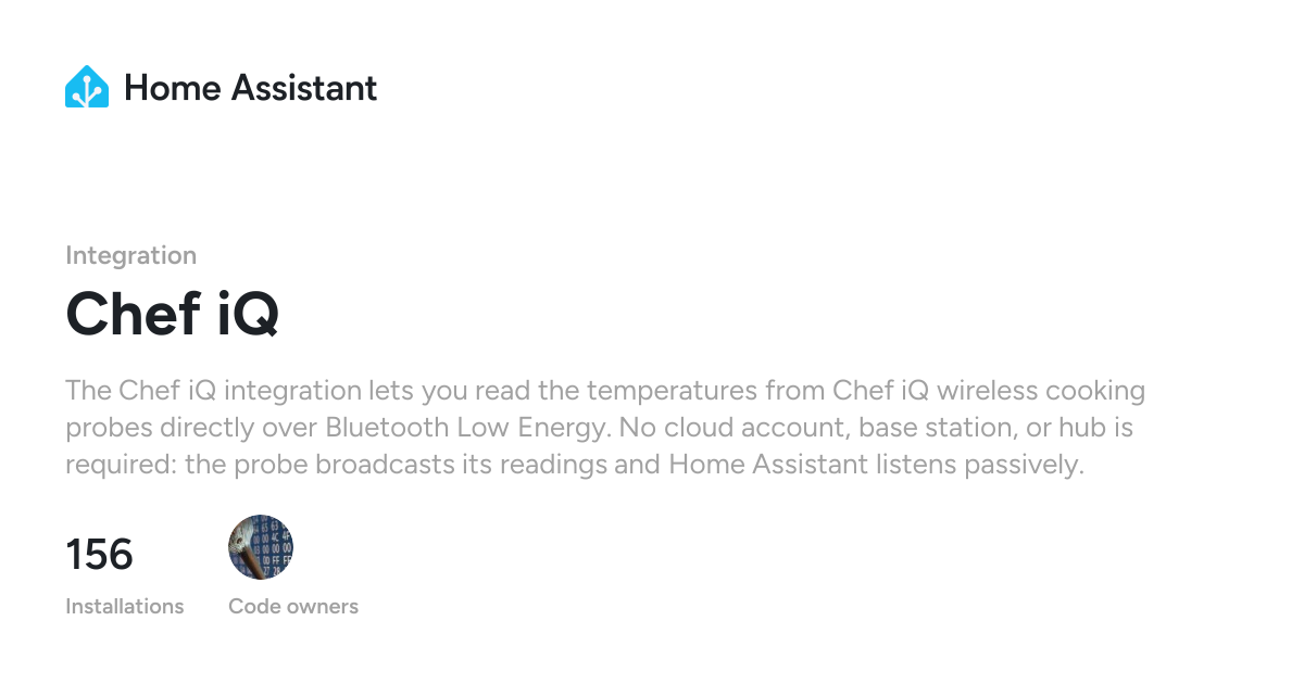 Chef iQ - Home Assistant