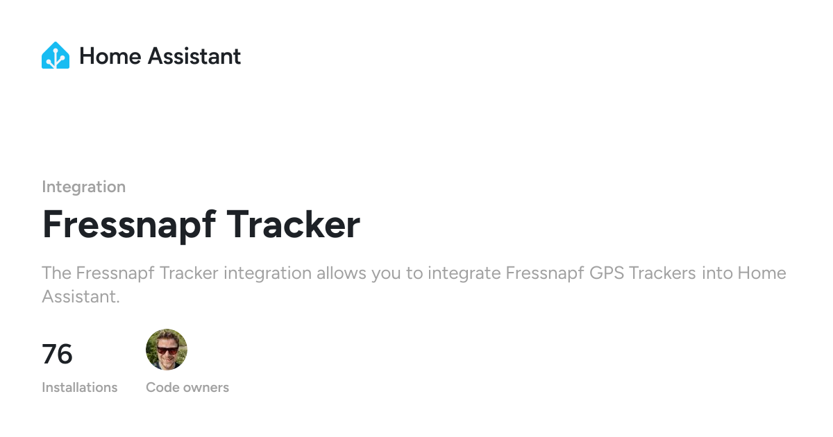 Fressnapf Tracker - Home Assistant