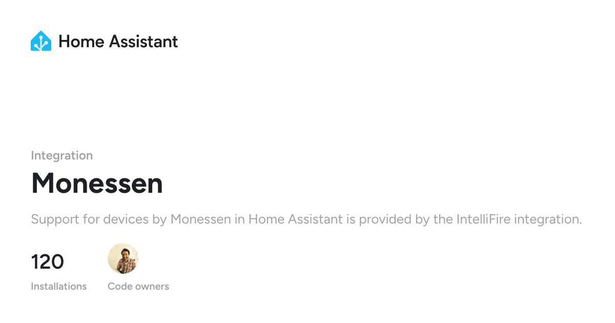 Monessen - Home Assistant