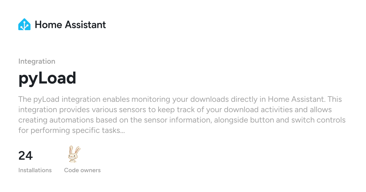 pyLoad - Home Assistant