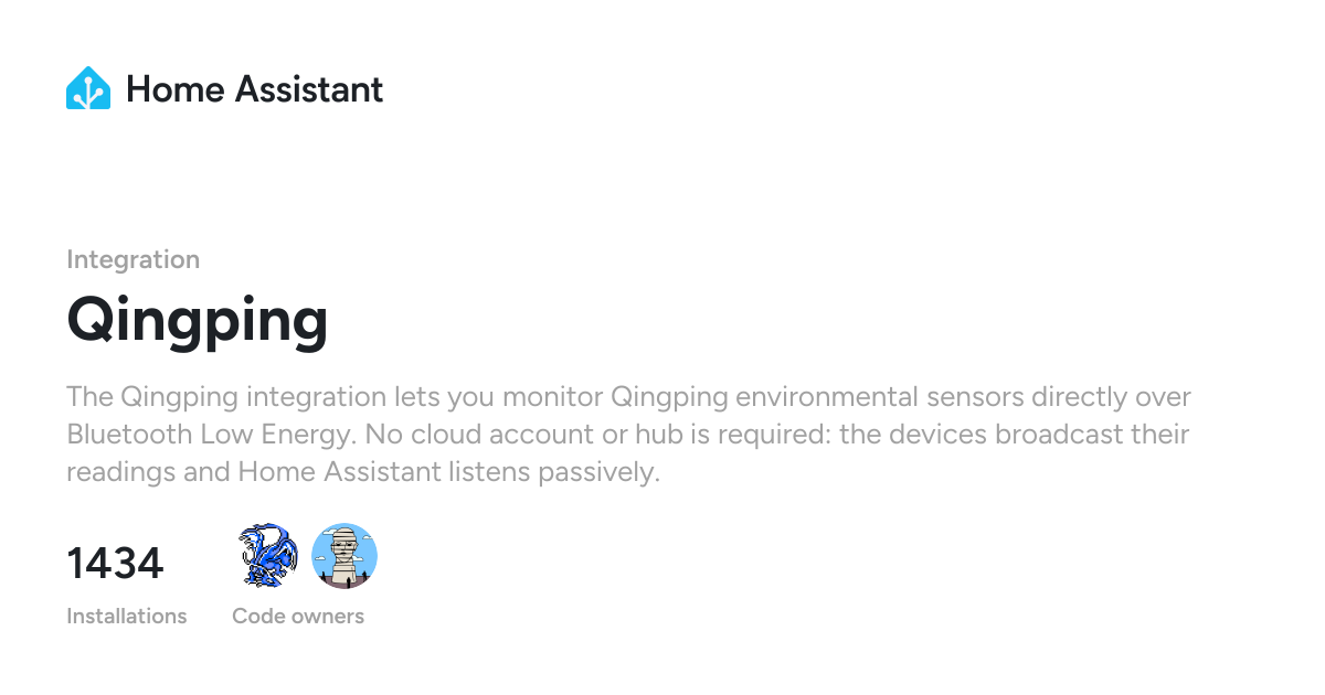 Qingping - Home Assistant