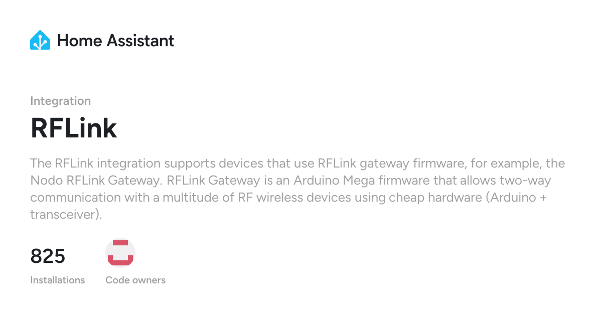 RFLink - Home Assistant