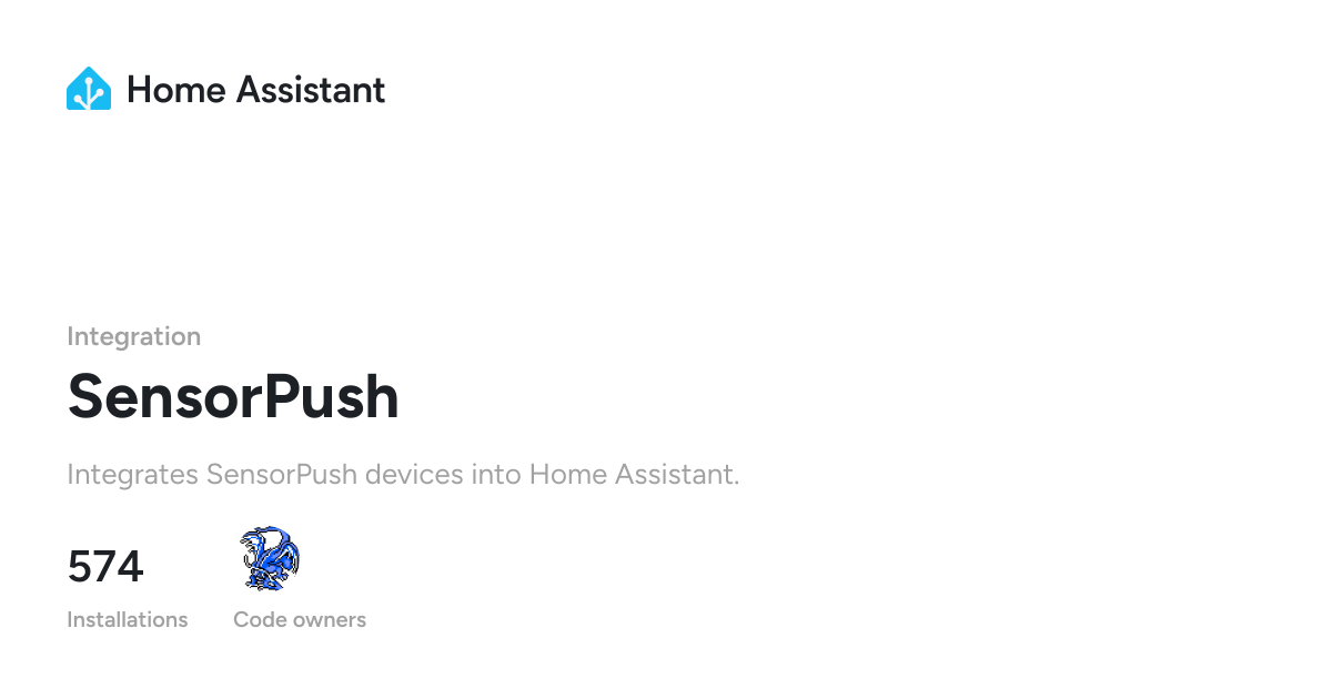 SensorPush - Home Assistant