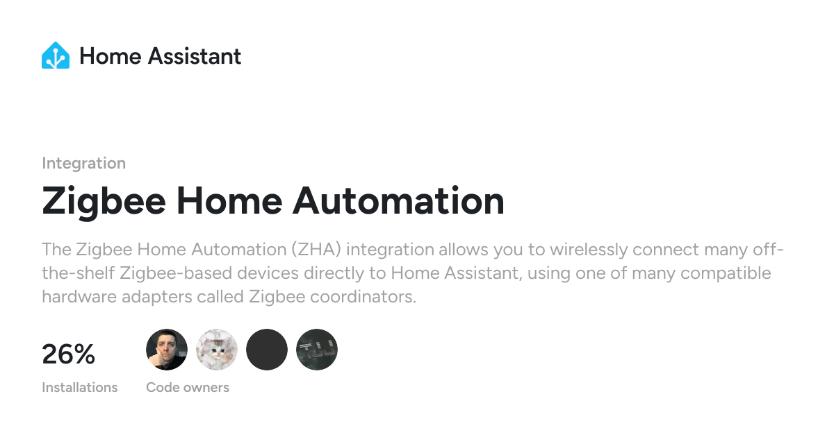 Zigbee Home Automation
