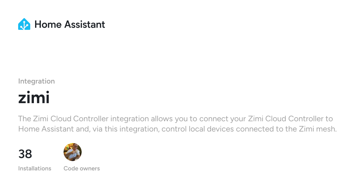 zimi - Home Assistant
